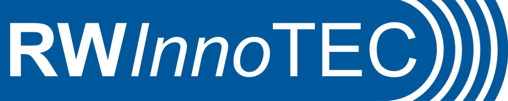 Logo RWInnoTEC Schlaglochsanierung mit Radiowellen